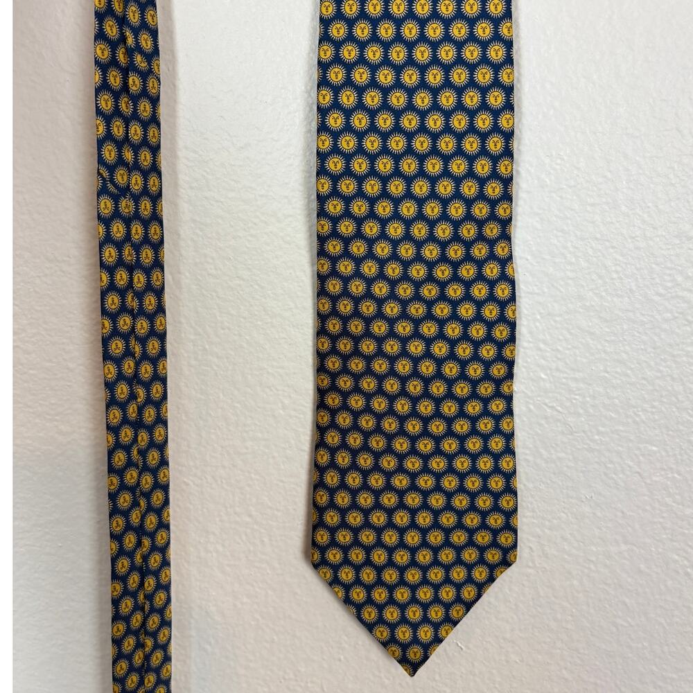 Christian Dior Monsieur Le Soleil Sun Astrology Silk Men’s Necktie